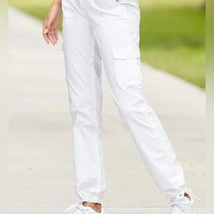 Boston Proper convertible cargo pants white size 2 BRAND NEW
